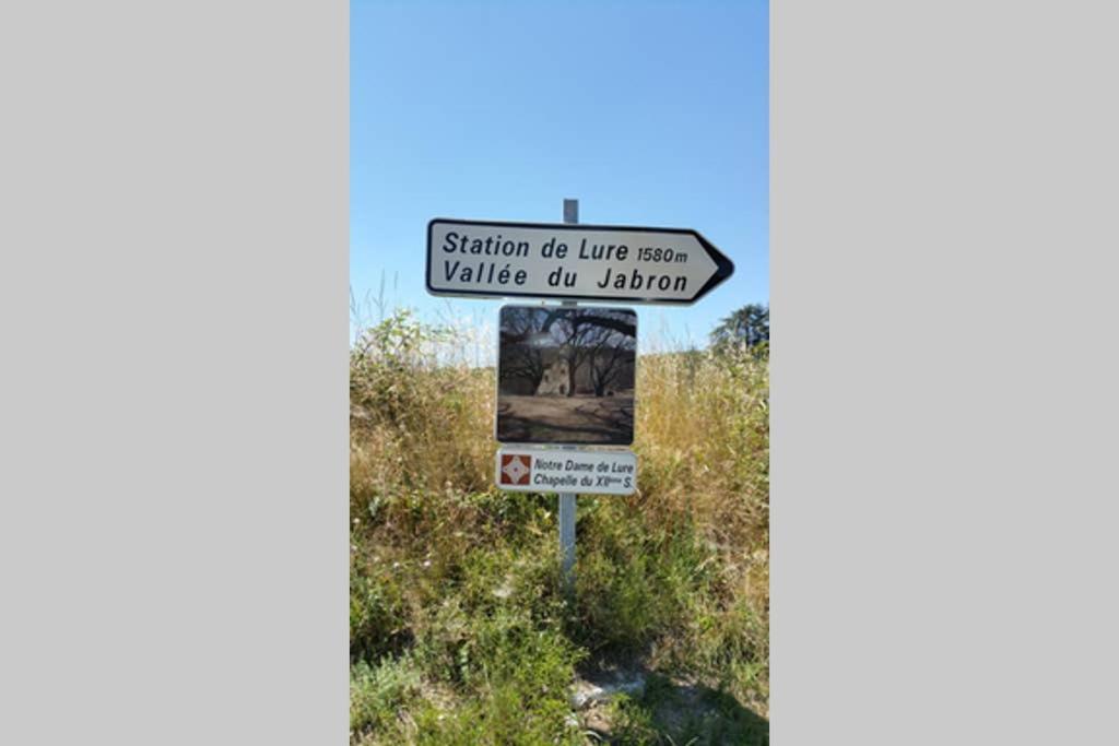 Villa La Lurette, Appartement Et Studio Saint-Étienne-les-Orgues Exteriér fotografie